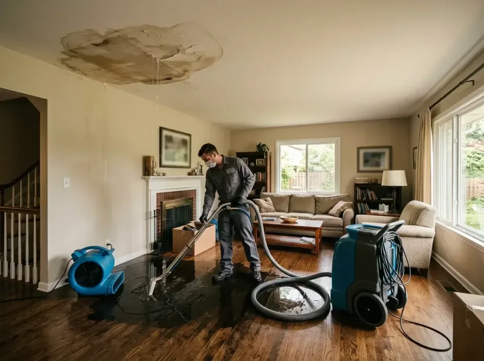 attic-pipe-burst-ceiling-drip-008 — frequently asked questions, Water Damage Restoration & Carpet Care in Brogden, NC